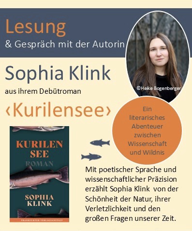 Banner zur Lesung Kurilensee